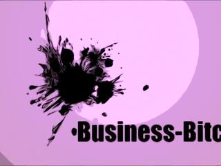 Business babae ang dildo maglaro sa bahay opisina - business