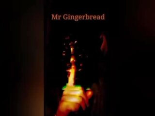 Ponas gingerbread užsideda spenelis į narys skylė tada dulkina nešvankus milf į as šikna
