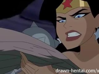 Justice league hentai - dy chicks për batman kar