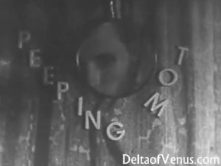 Clássicos x classificado clipe 1950s - voyeur caralho - peeping tom
