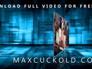 Maxcuckold.com rambut pirang mengobrol dia suami dengan hitam banteng